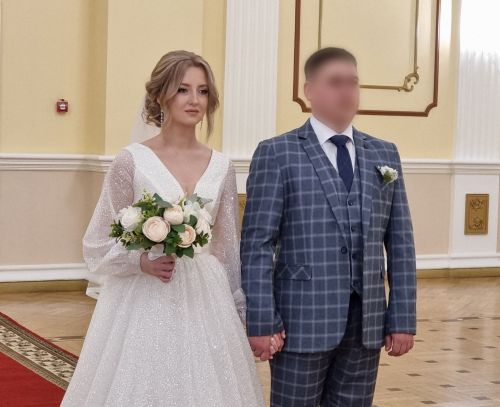 Сегодня в Бугульме женился мобилизованный местный житель