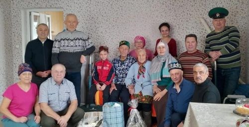 Жителя Бугульминского района поздравили с юбилеем