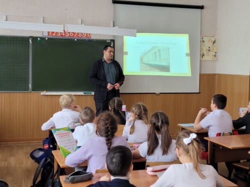 Бугульминским школьникам рассказали об истории улиц города
