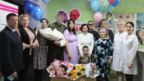 У мобилизованного жителя Бугульмы родился первенец