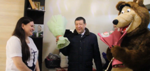 Мобилизованный бугульминец устроил сюрприз своей семье