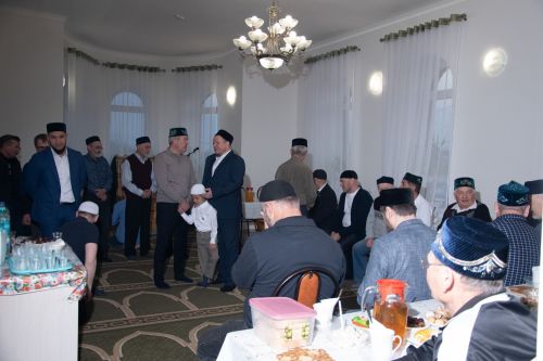Семьи мобилизованных приняли участие в ифтаре от имени главы района
