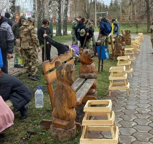 Новая сосновая аллея появилась в Бугульме в рамках акции «Сад памяти»