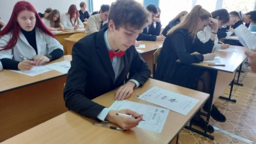 Бугульминцы написали «Диктант Победы»
