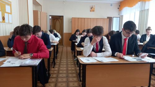 Бугульминцы написали «Диктант Победы»