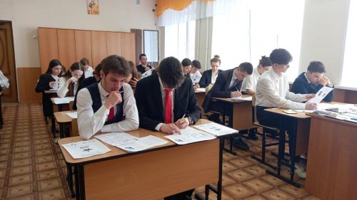 Бугульминцы написали «Диктант Победы»