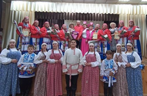 Народный вокальный ансамбль «Сокольская курчаночка» отметил 55-летие