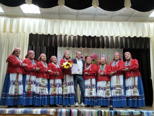 Народный вокальный ансамбль «Сокольская курчаночка» отметил 55-летие