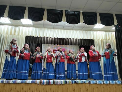 Народный вокальный ансамбль «Сокольская курчаночка» отметил 55-летие