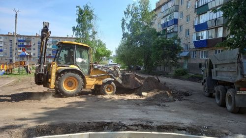По программе «Наш двор» в Бугульминском районе благоустраиваются сельские дворы