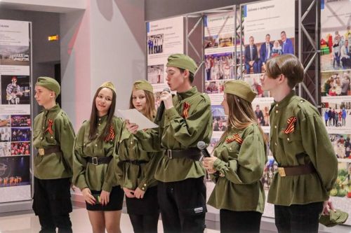 Во Дворце молодёжи прошла патриотическая игра «Победа» среди школьников Бугульмы