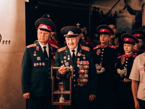 В Татарстане ветерану передали «Огонь памяти»