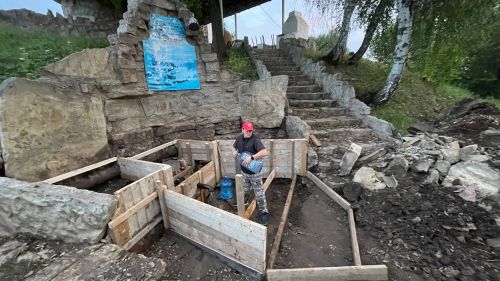 Родник на 9 километре вновь работает