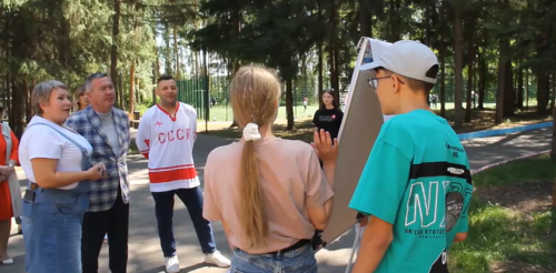 Линар Закиров встретился с активистами «Движения первых» в лагере А.Д. Губина
