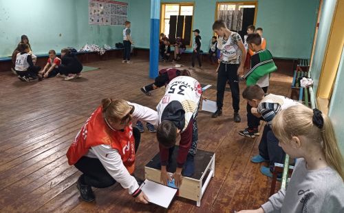 В бугульминском лагере воспитанники греко-римской борьбы сдали нормативы ГТО