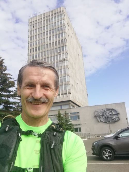 Бугульминец Игорь Иванников завершает одиночный забег Казань-Бугульма