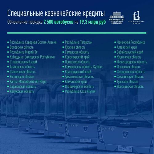Татарстану одобрены заявки на обновление автобусного парка