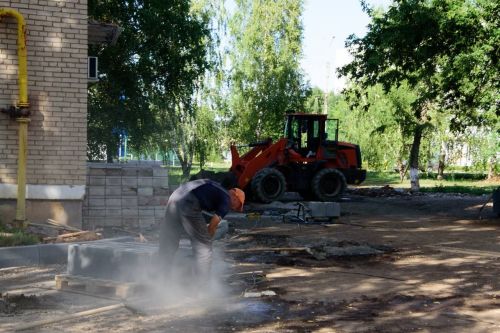 В 20 дворах Бугульмы завершены работы по благоустройству