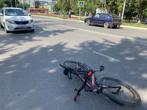 В Бугульме подросток госпитализирован в ЦРБ после наезда на пешеходке