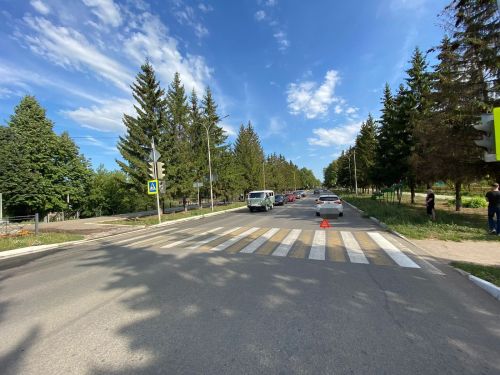 В Бугульме подросток госпитализирован в ЦРБ после наезда на пешеходке