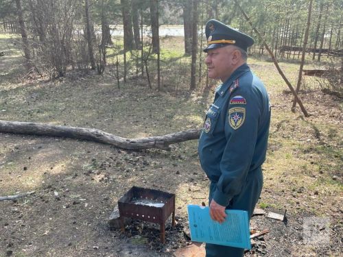 В Бугульминском районе продлили ограничение на посещение лесов из-за высокой пожароопасности