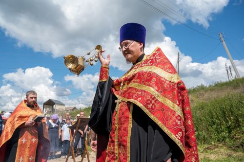 В Бугульминском районе состоялся водосвятный молебен