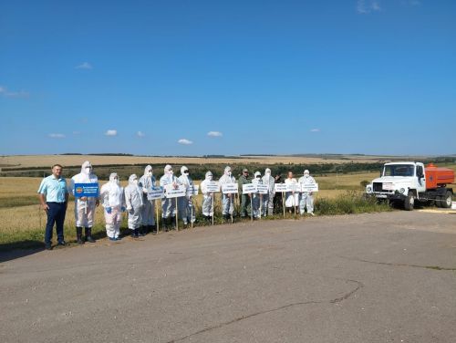 В Бугульме прошли командно-штабные учения по ликвидации очага африканской чумы свиней