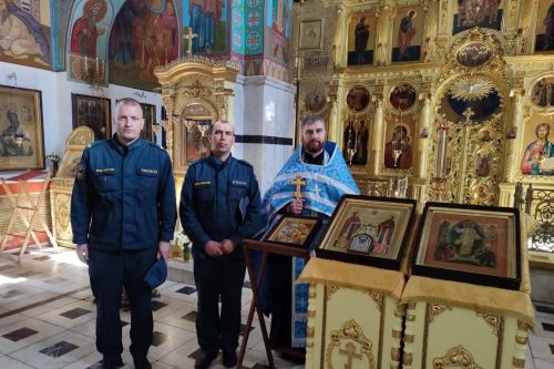В Бугульме помолились перед чествуемым образом Пресвятой Богородицы «Неопалимая Купина»