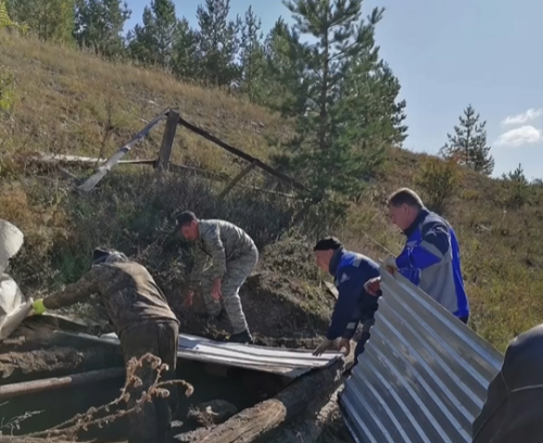 Работы по замене водопроводных сетей провели в Бугульминском районе