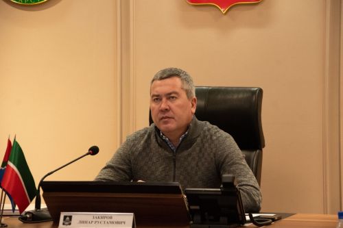 Оперативное совещание с коллегами провели в мэрии Бугульмы