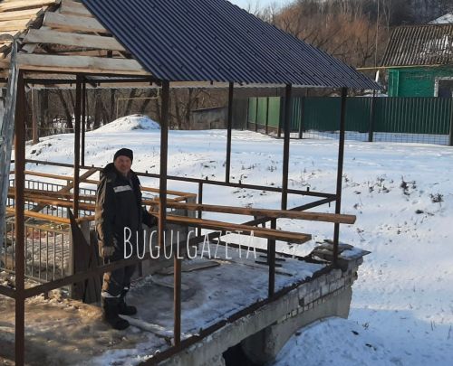 Под Бугульмой сельчане на собственные средства построили новую купель