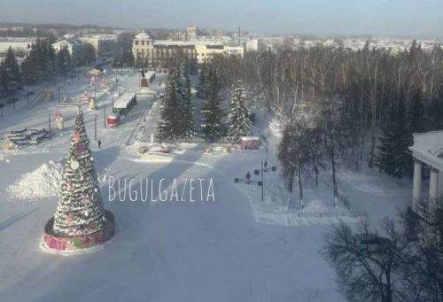 Сильная метель и снег ожидаются в Бугульме 17 января