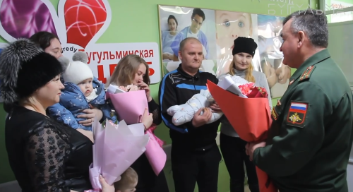В семье участника СВО из Бугульмы родился третий ребенок