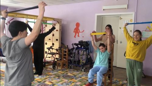 В бугульминском центре «Возрождение» провели спортивный мастер-класс