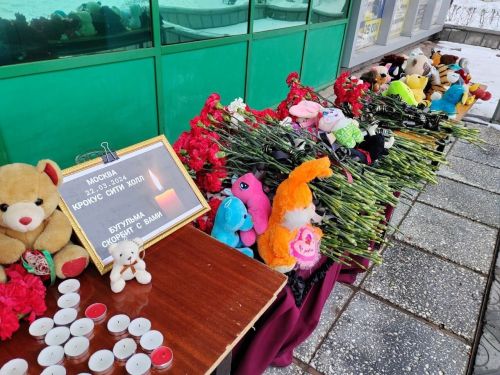 Молодежь Татарстана присоединилась к акции памяти жертв теракта в «Крокусе»