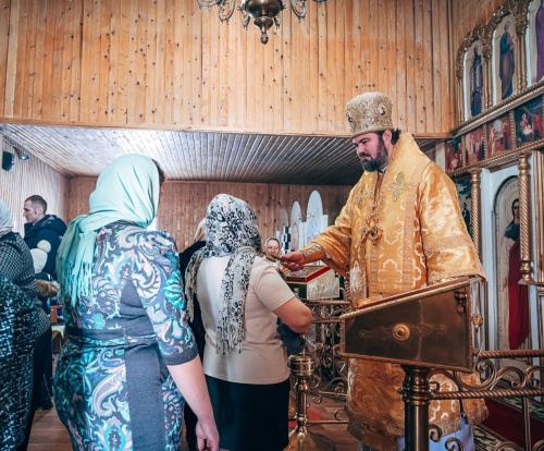Архиерейская литургия в Неделю о блудном сыне совершена в храме Малой Бугульмы