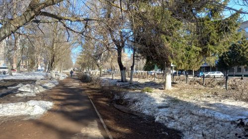 В Бугульме сегодня тепло и облачно
