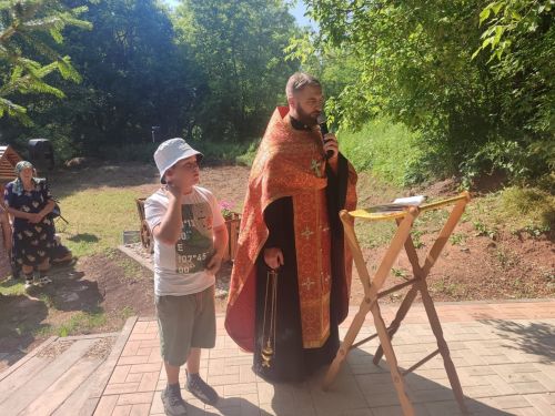 В Бугульминском районе освятили родник