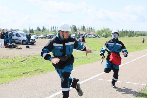 Представители одного из предприятий Бугульмы стали участниками соревнований по пожарно-прикладному спорту