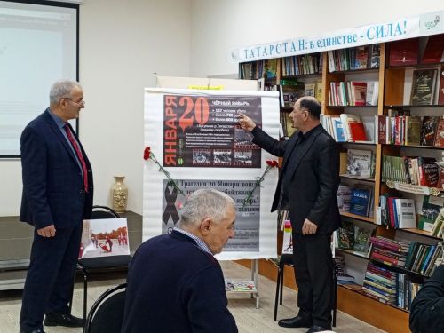 В Бугульме почтили память погибших в результате событий 1990 года в Азербайджане