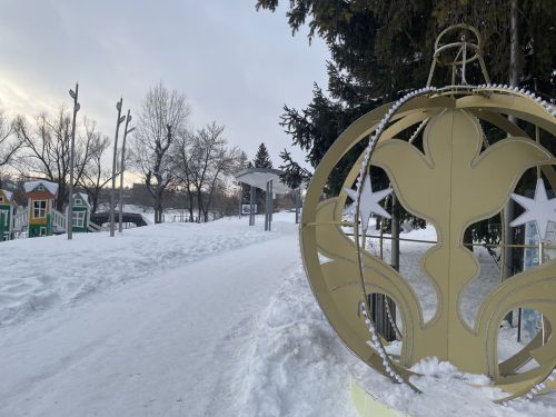 В Бугульме 4 января теплая погода