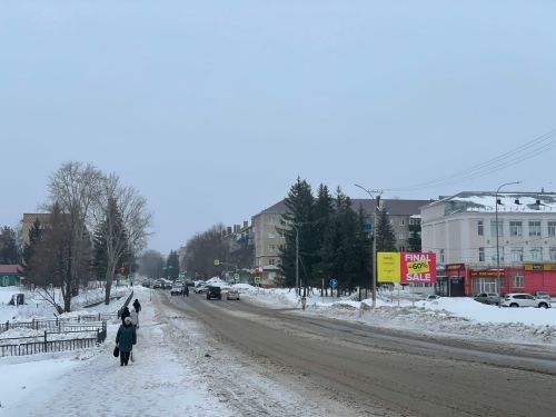 В Бугульме 2 февраля пасмурная погода