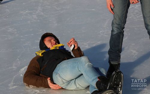 В Бугульме управляющая компания заплатит штраф за гололед во дворах