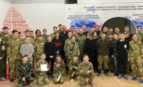 Начальник ЭКЦ ОМВД Сергей Морозов встретился с юными бугульминцами