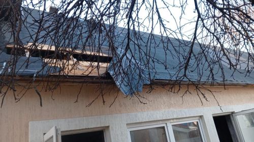 В Бугульме загорелась баня