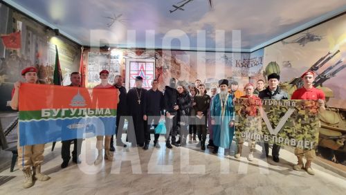 В Бугульме прошла очередная отправка бойцов на СВО
