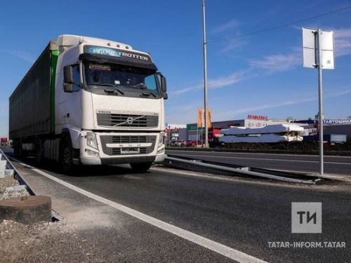 В Татарстане на месяц ограничат движение тяжеловесного транспорта