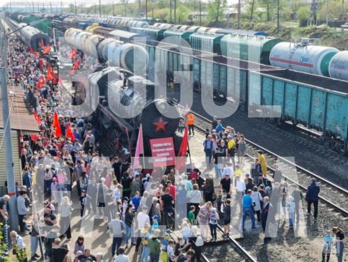 Паровоз Победы приедет в Бугульму 30 апреля