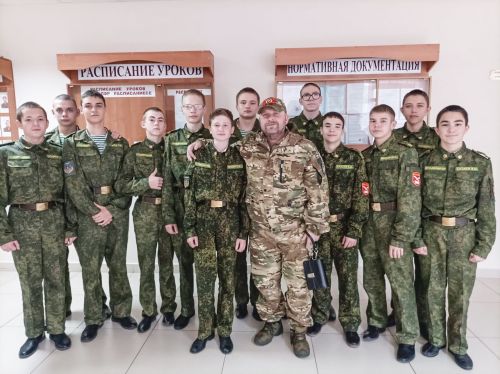 Ветеран СВО Андрей Биксин трудится воспитателем в кадетской школе Бугульмы