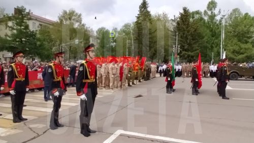 В Бугульме состоялся парад в честь 80-й годовщины Великой Победы
